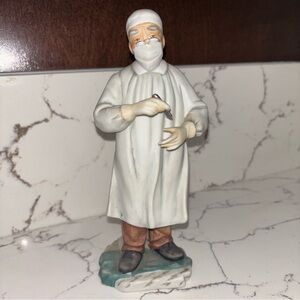 Vintage Doctor/Surgeon Figurine in White Coat